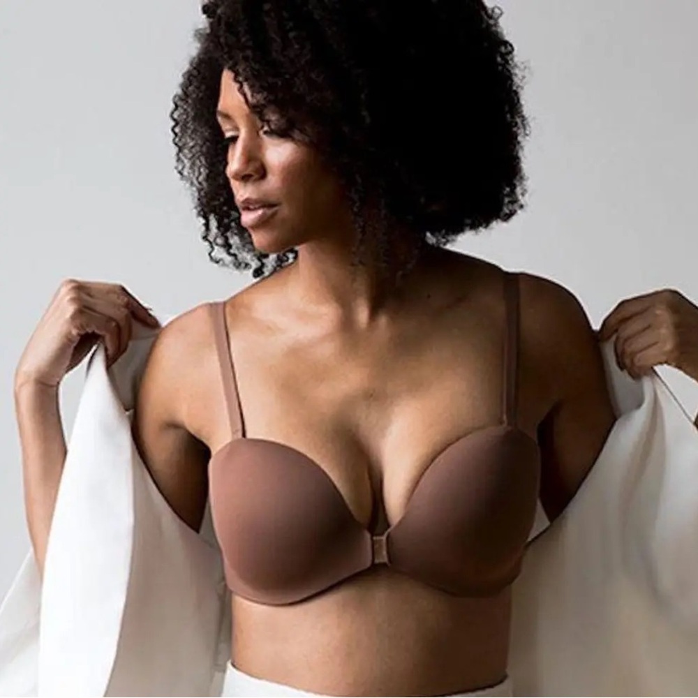 Evelyn & Bobbie Black Strapless/Strap Bra